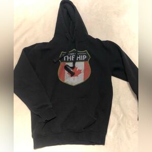 Tragically hip men’s medium black hoodie